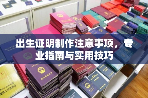 电白出生证明制作注意事项，专业指南与实用技巧