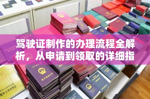 电白驾驶证制作的办理流程全解析，从申请到领取的详细指南