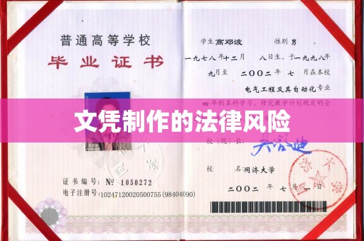电白文凭制作的法律风险