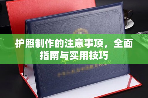 电白护照制作的注意事项，全面指南与实用技巧